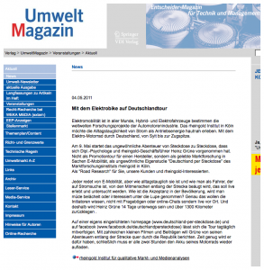 Umwelt Magazin, 4.5.2011