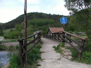 Weg von der Bundesstraße